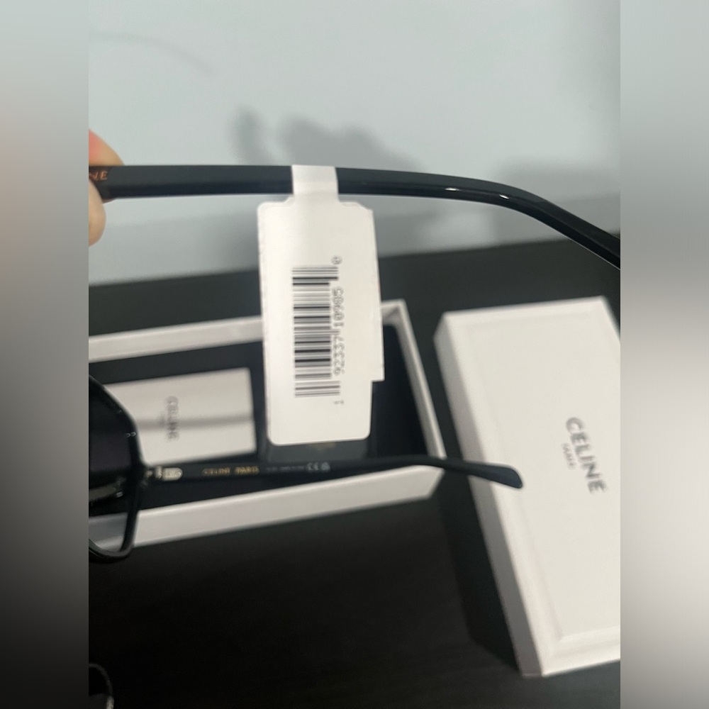 Celine Paris CL40230F | Shiny Black/Smoke | size 58 - Picture 8 of 11